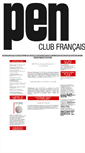 Mobile Screenshot of penclub.fr